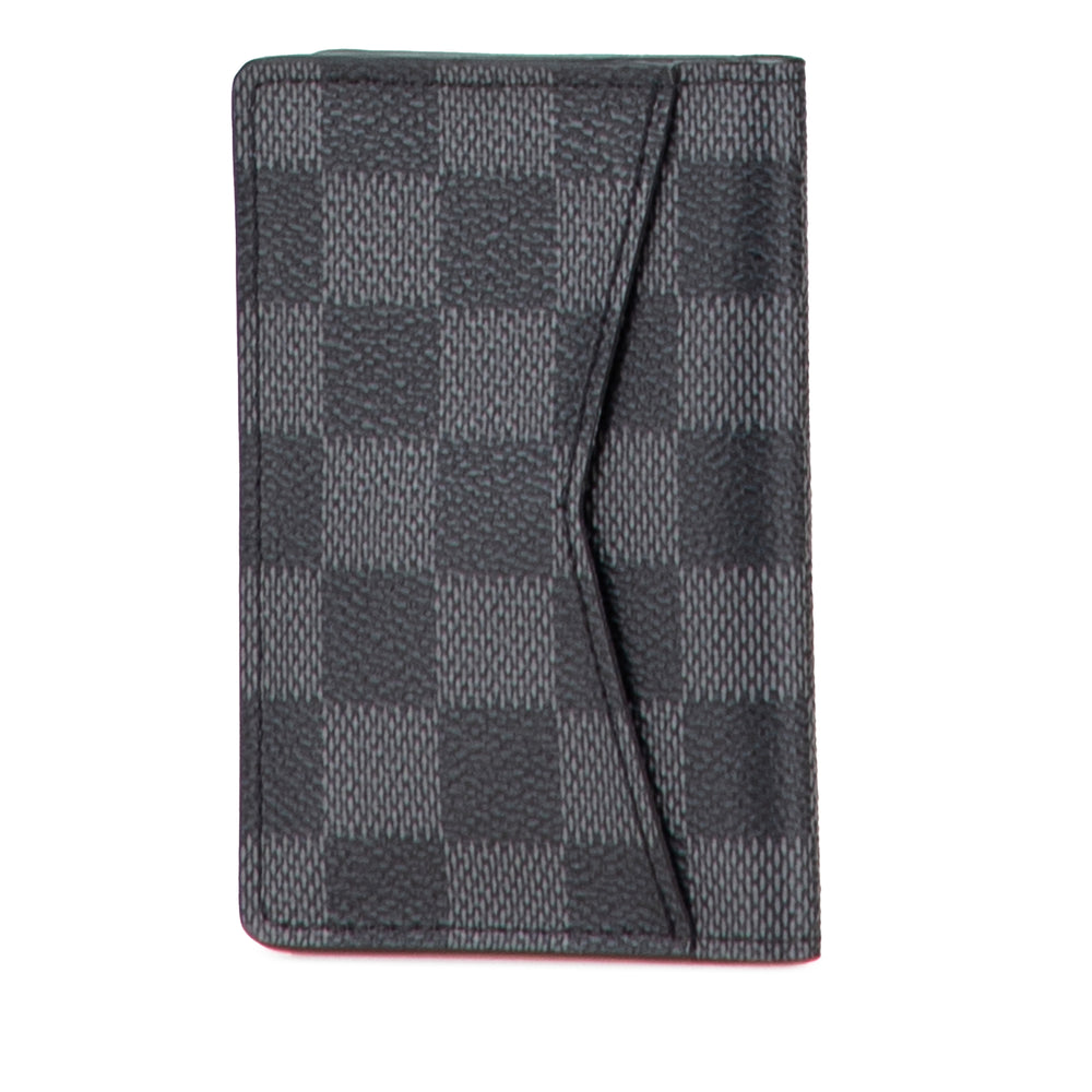 Damier Graphite Pocket Organizer Black - Gaby Paris