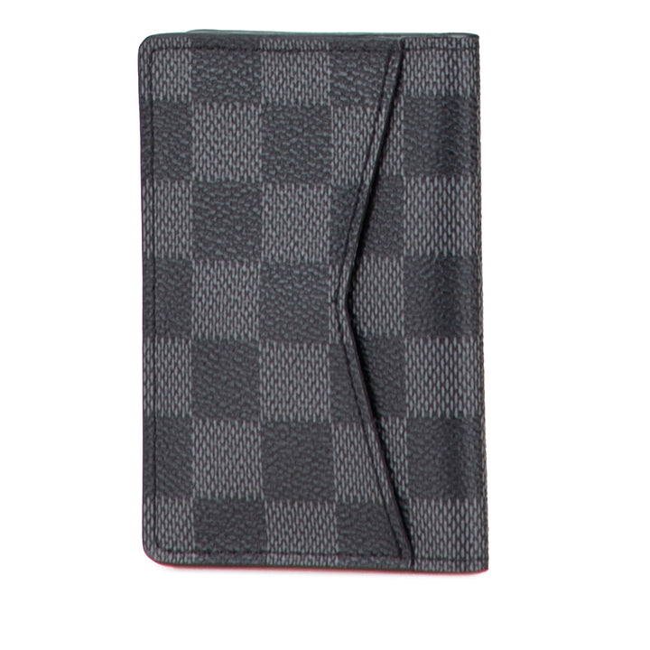 Damier Graphite Pocket Organizer Black - Gaby Paris