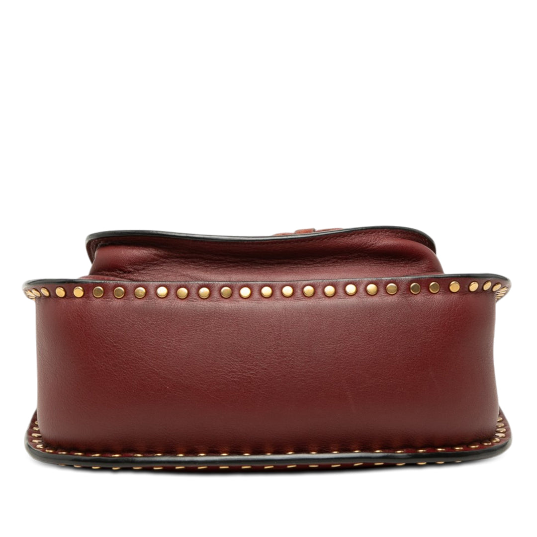 Chloé Medium Cuir Braided Hudson Sac porté croisé