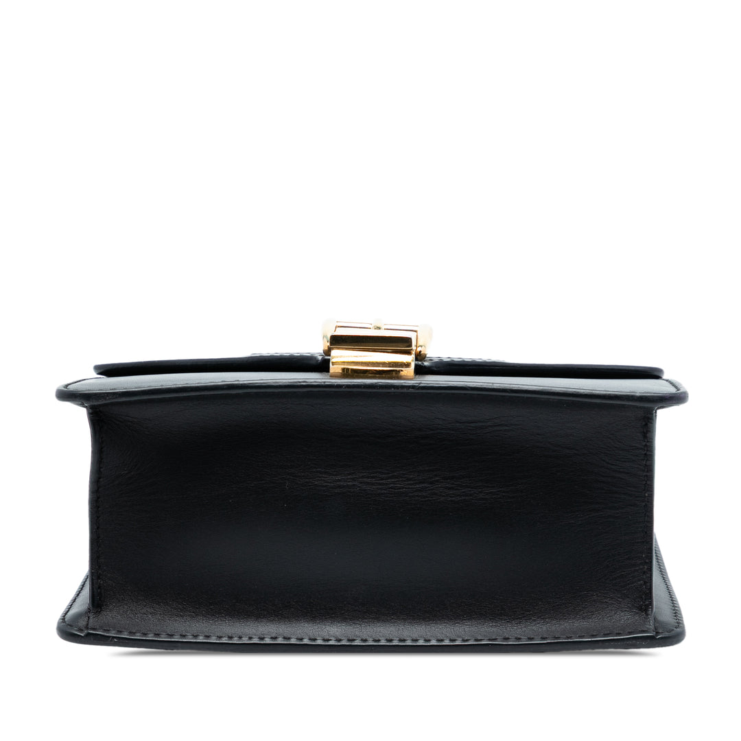 Gucci Mini Cuir de veau Web Sylvie Chain Sac