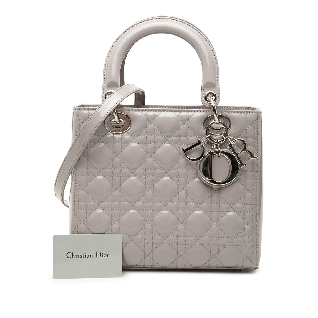 Dior Lady Dior Cannage Moyen Cuir