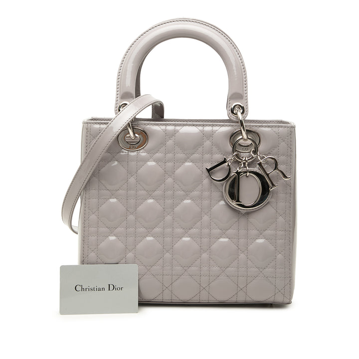 Dior Lady Dior Cannage Moyen Cuir