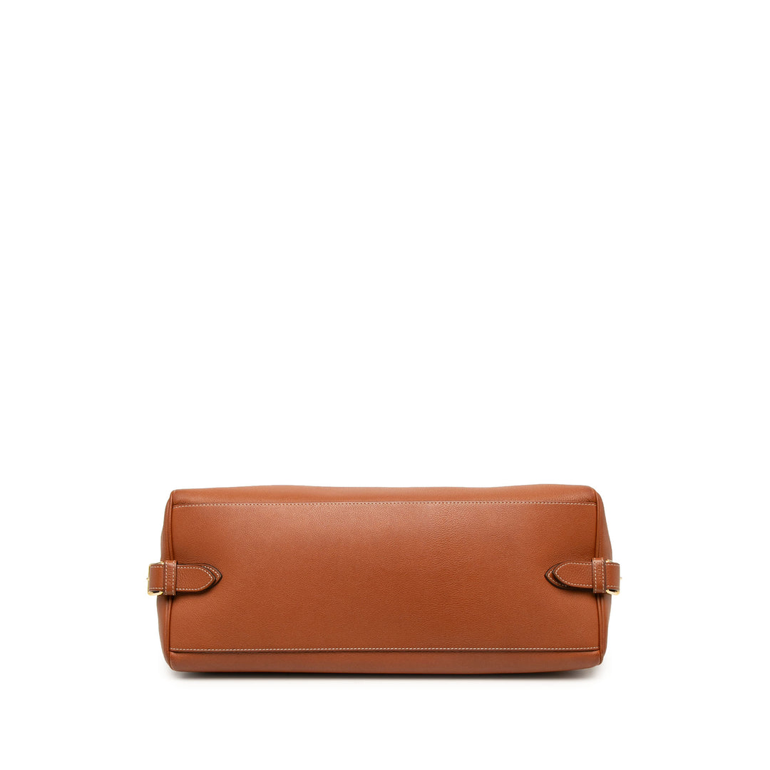 Celine Sac à main Souple Appoline Moyen Cuir de veau Marron – vue 3 – GABY PARIS