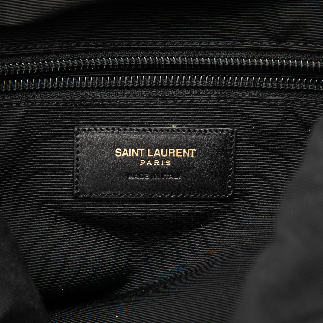 Saint Laurent Toile Monogram Utilitarian Hunting Sac à dos