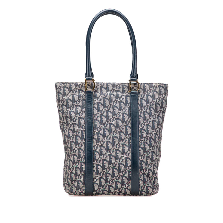 Diorissimo Trotter Canvas Tote Blue - Gaby Paris