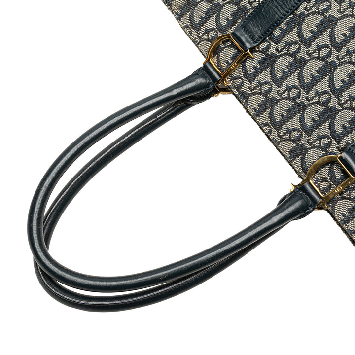 Diorissimo Trotter Canvas Tote Blue - Gaby Paris