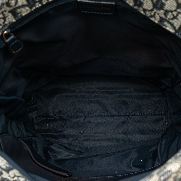 Diorissimo Trotter Canvas Tote Blue - Gaby Paris