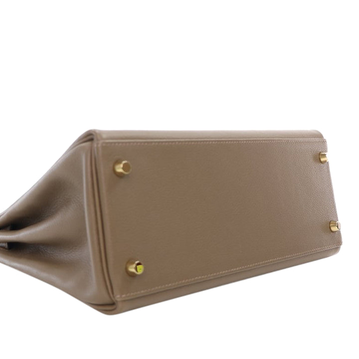 Hermès Evercolor Kelly II Retourne 28 Marron – GABY PARIS Authentique