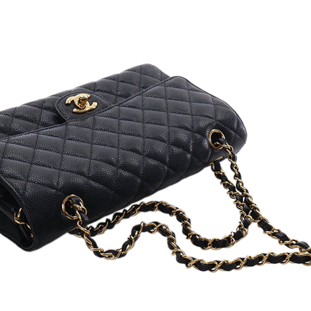 Chanel Medium Classic Caviar Double rabat
