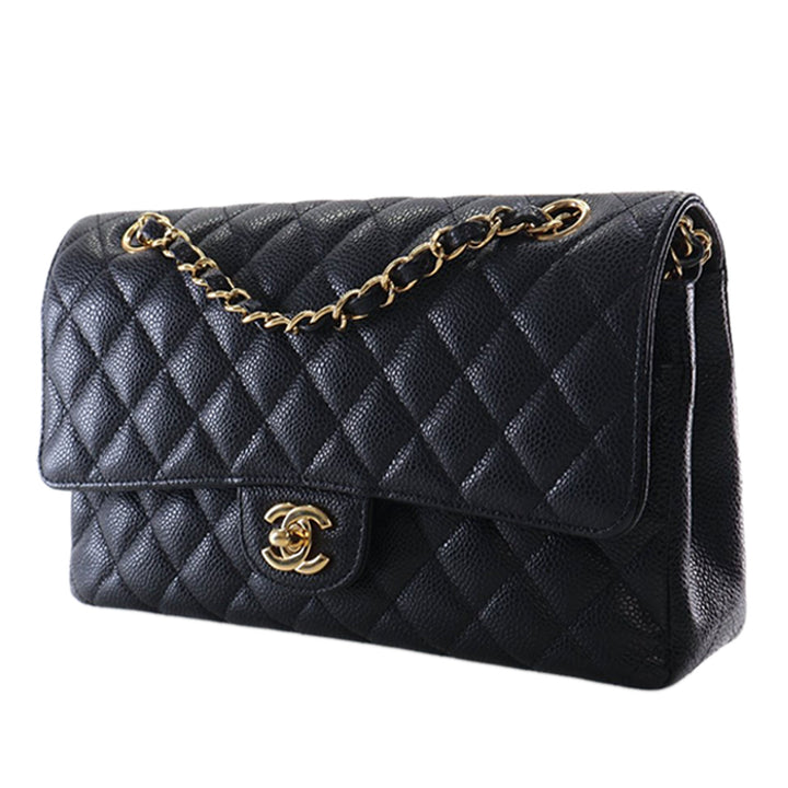 Chanel Medium Classic Caviar Double rabat