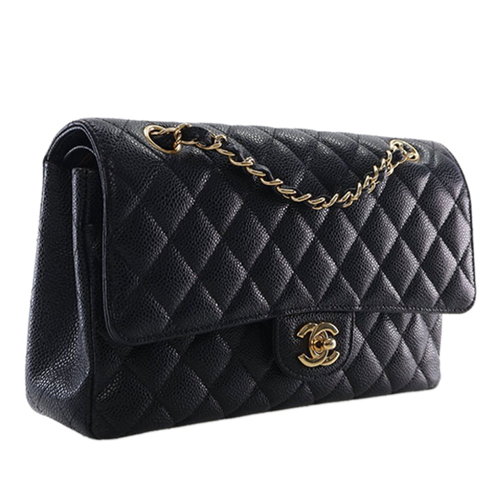 Chanel Medium Classic Caviar Double rabat