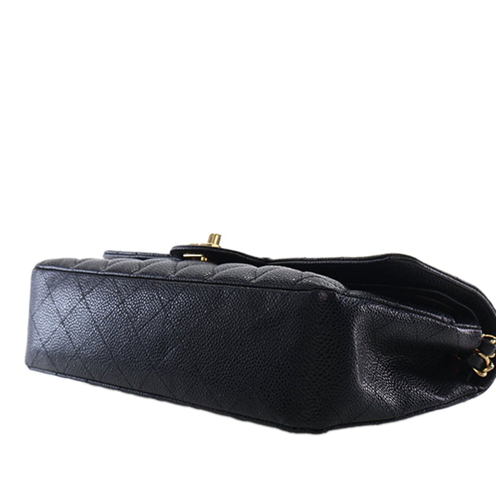 Chanel Medium Classic Caviar Double rabat