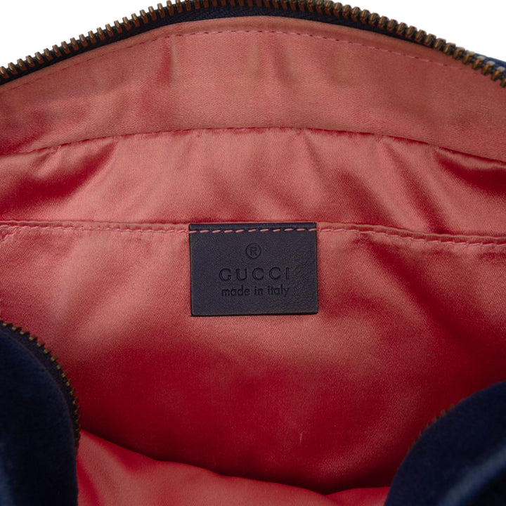 Gucci Sac bandoulière GG Marmont Matelasse Petit Bleu – vue 5 – GABY PARIS