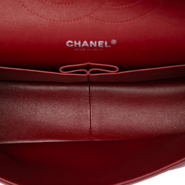 Chanel Classic Double rabat Jumbo Cuir caviar