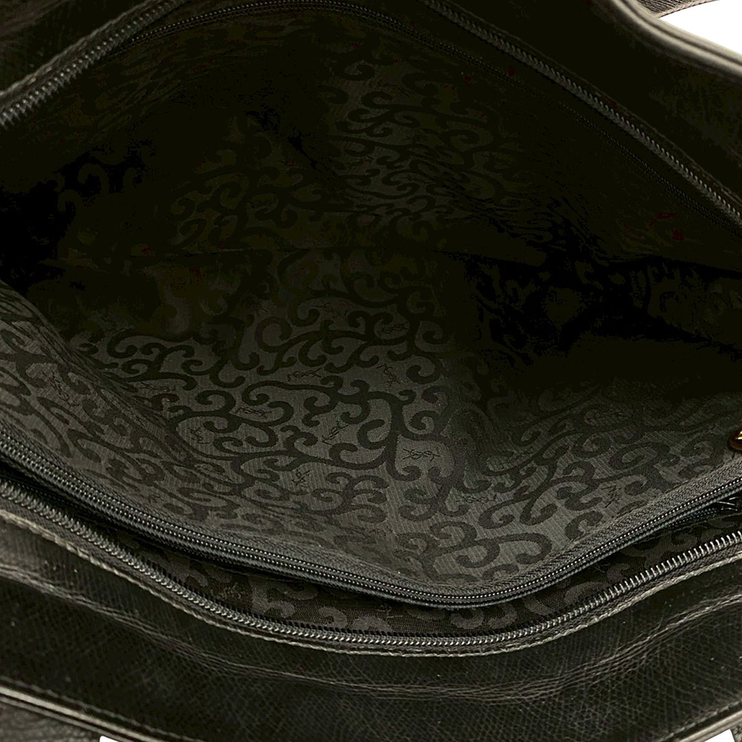 Saint Laurent Arabesque embossé Cuir Cabas