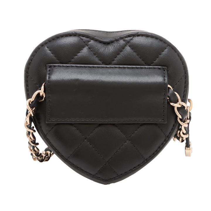 Chanel Mini Cuir d’agneau CC in Love Heart Sac ceinture