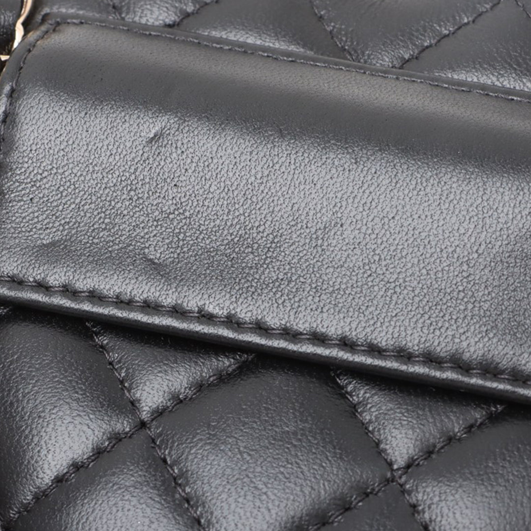 Chanel Mini Cuir d’agneau CC in Love Heart Sac ceinture