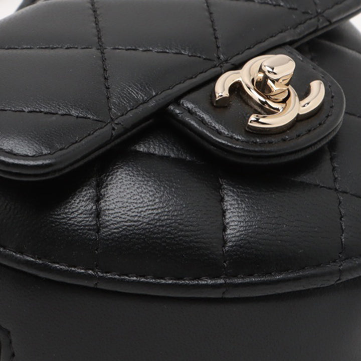 Chanel Mini Cuir d’agneau CC in Love Heart Sac ceinture