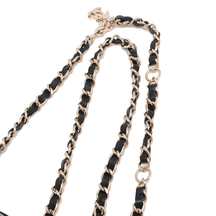 Chanel Mini Cuir d’agneau CC in Love Heart Sac ceinture