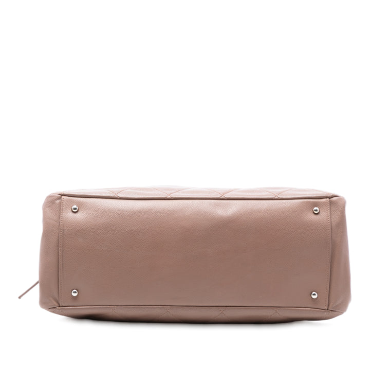 Chanel CC Matelassé Caviar Timeless Cabas