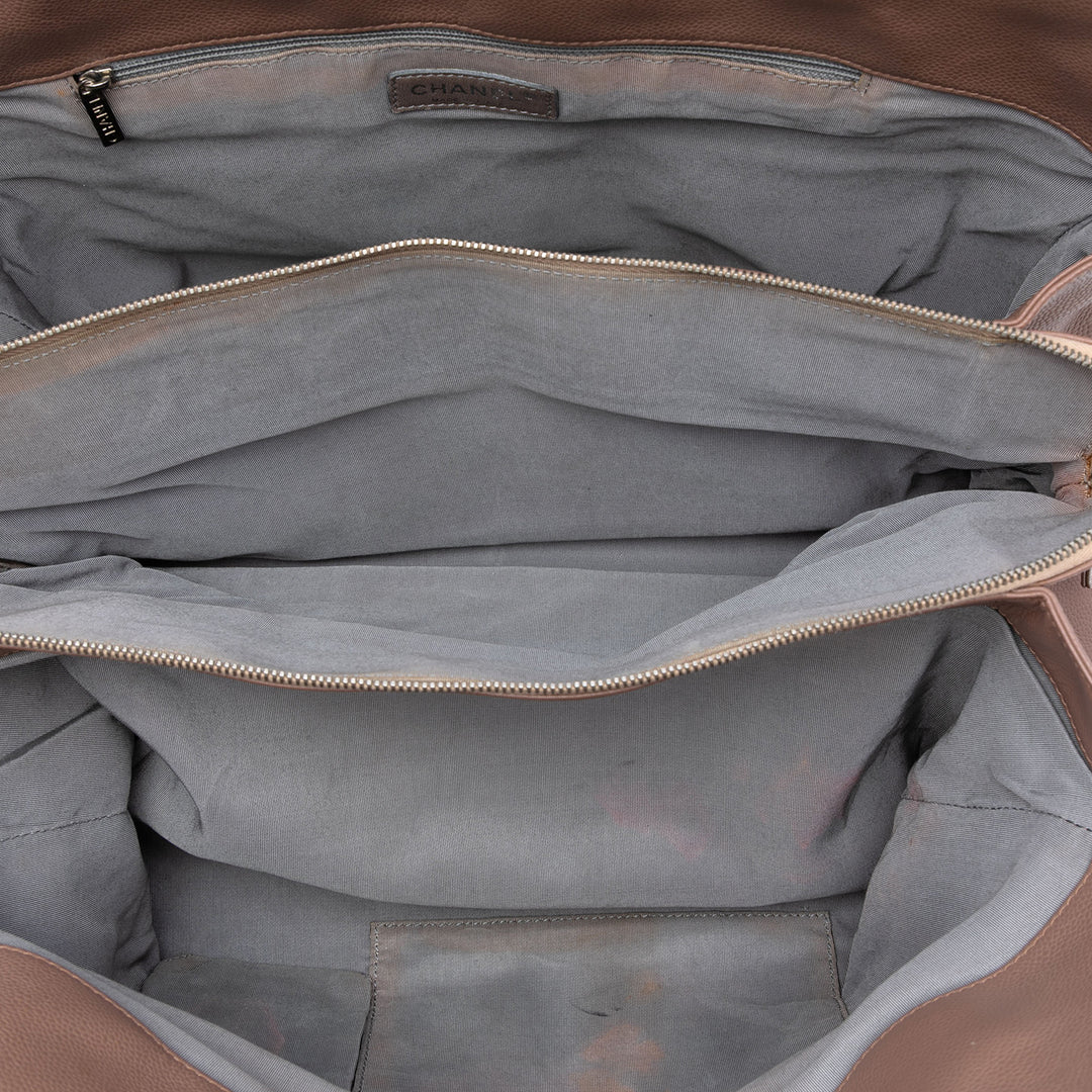 Chanel CC Matelassé Caviar Timeless Cabas