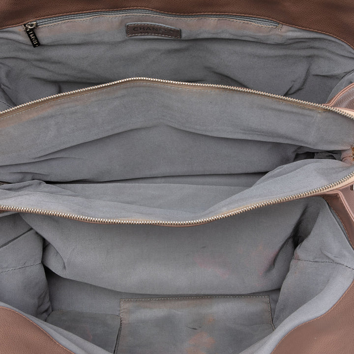 Chanel CC Matelassé Caviar Timeless Cabas