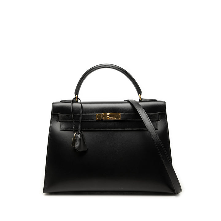 Box Veau Kelly Sellier 32 Box Noir