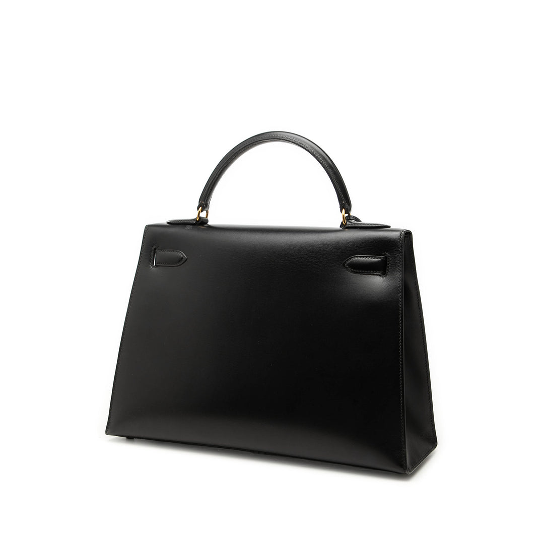 Box Veau Kelly Sellier 32 Box Noir