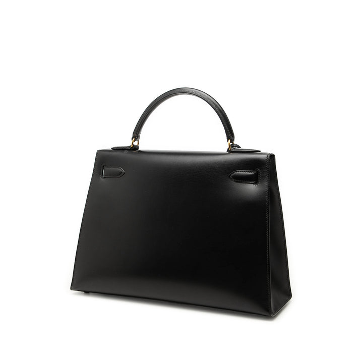 Box Veau Kelly Sellier 32 Box Noir