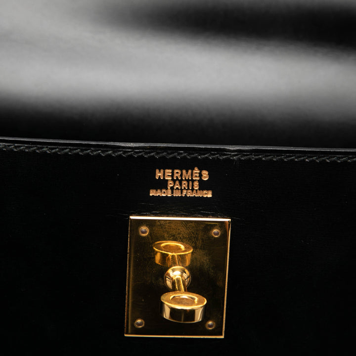 Box Veau Kelly Sellier 32 Box Noir