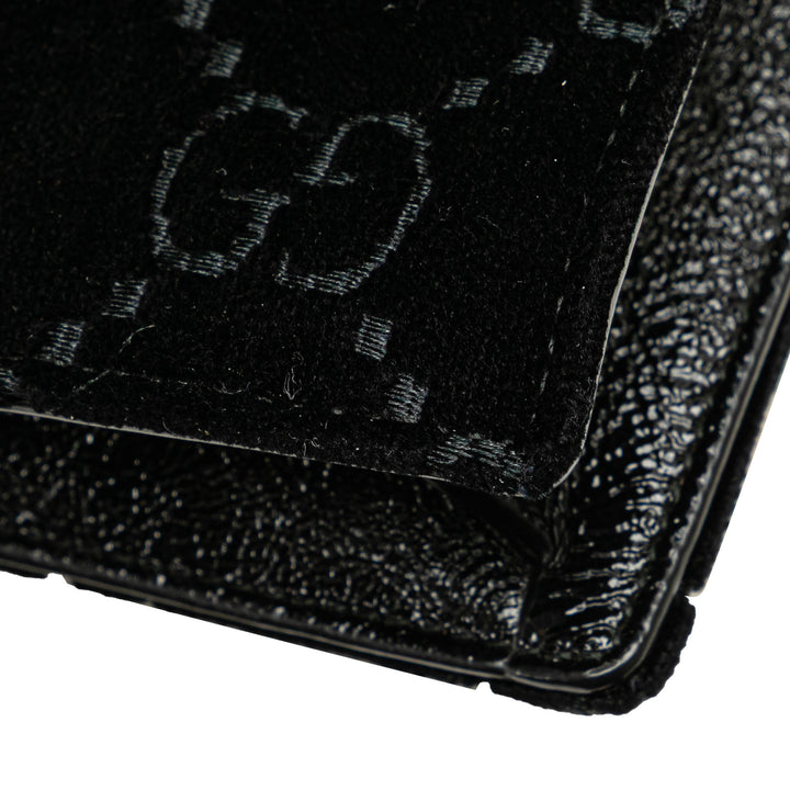 Super Mini GG Velvet Dionysus Crossbody Black - Gaby Paris