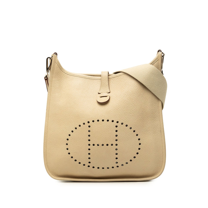 Hermès Evelyne I 29 Clémence Beige – vue principale – GABY PARIS