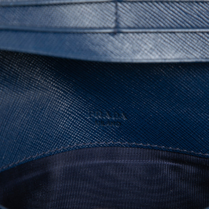 Prada Saffiano Lux Continental Portefeuille