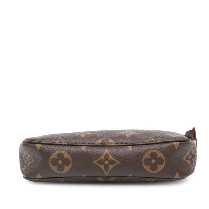 Monogram Mini Pochette Accessoires Brown - Gaby Paris