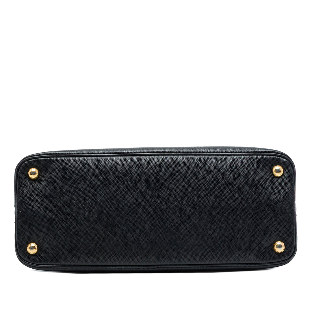 Prada Sac à main Lux Promenade Saffiano Moyen Noir – vue 3 – GABY PARIS