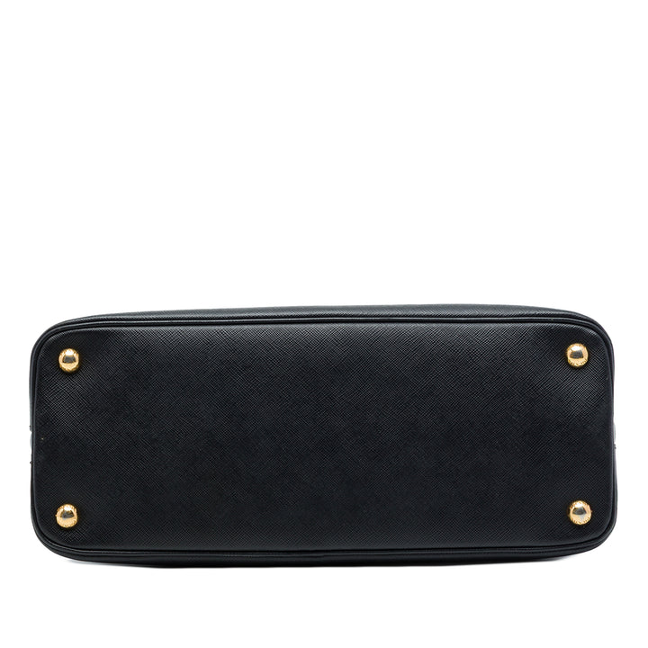 Prada Sac à main Lux Promenade Saffiano Moyen Noir – vue 3 – GABY PARIS