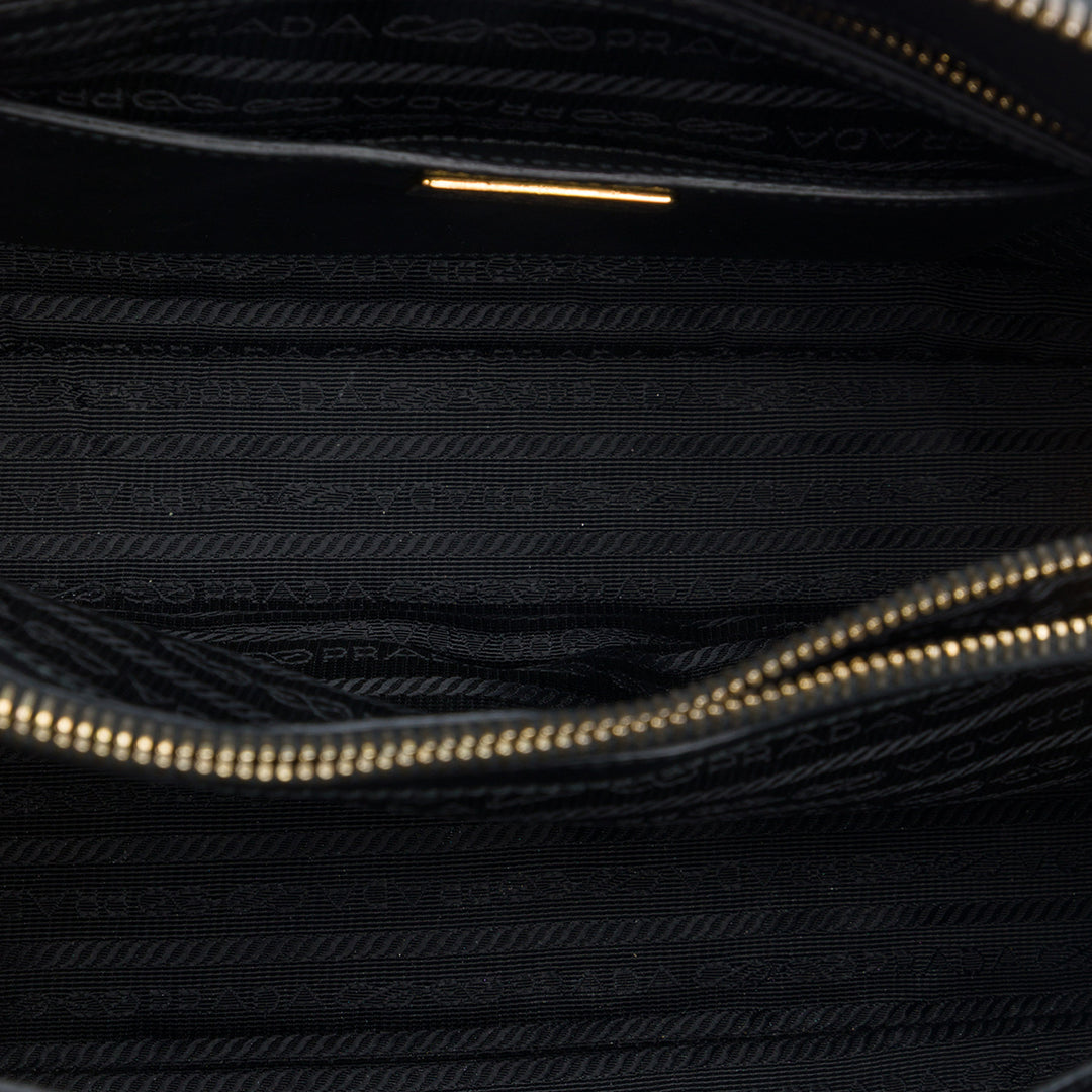 Prada Sac à main Lux Promenade Saffiano Moyen Noir – vue 4 – GABY PARIS