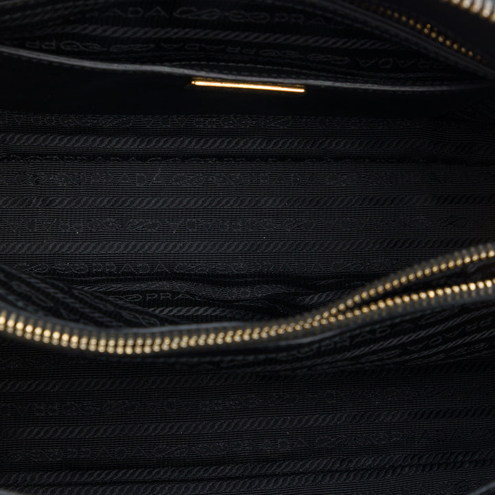 Prada Sac à main Lux Promenade Saffiano Moyen Noir – vue 4 – GABY PARIS