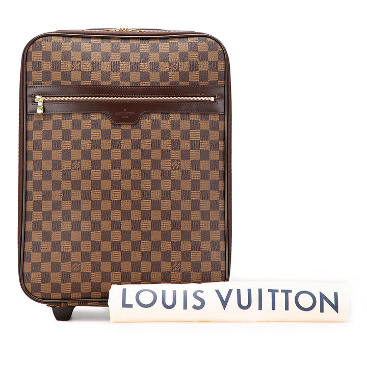 Louis Vuitton Damier Ebene Pegase 45 Marron – GABY PARIS Authentique