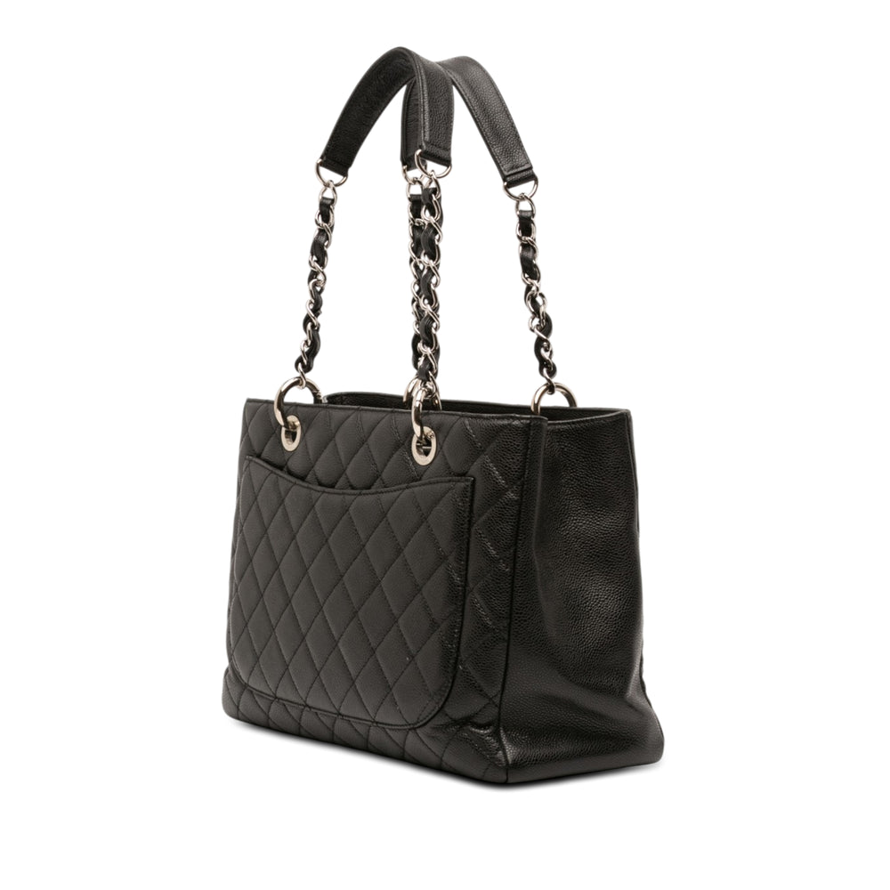 Chanel Cabas Cuir caviar Noir – vue 2 – GABY PARIS