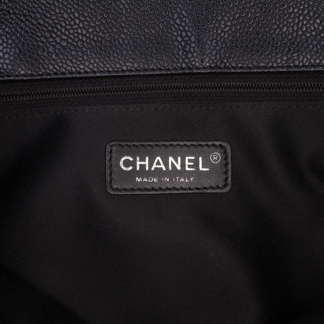 Chanel Cabas Cuir caviar Noir – vue 5 – GABY PARIS