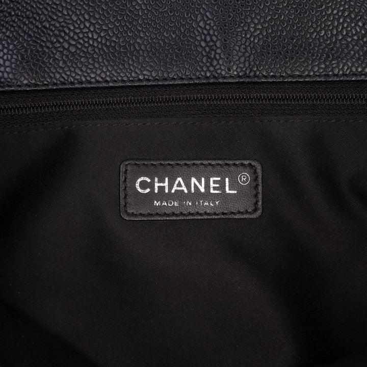 Chanel Cabas Cuir caviar Noir – vue 5 – GABY PARIS