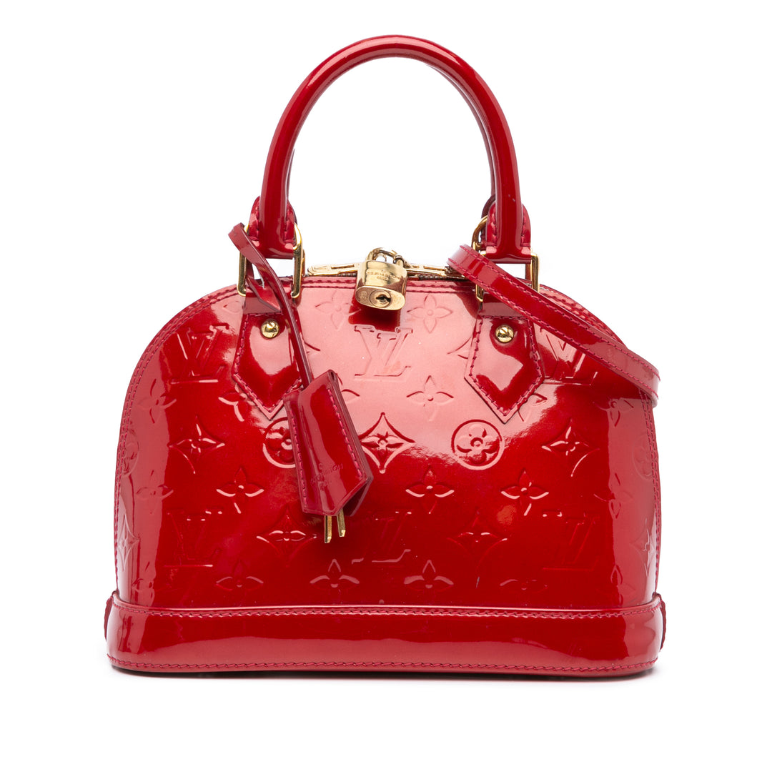 Monogram Vernis Alma BB Red - Gaby Paris