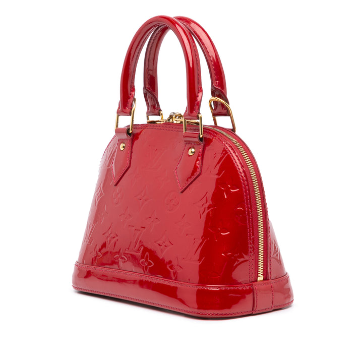 Monogram Vernis Alma BB Red - Gaby Paris