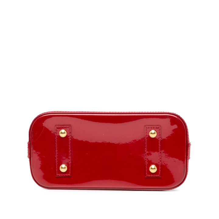 Monogram Vernis Alma BB Red - Gaby Paris
