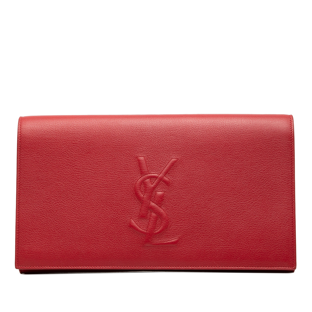Saint Laurent Large Cuir Belle de Jour Pochette