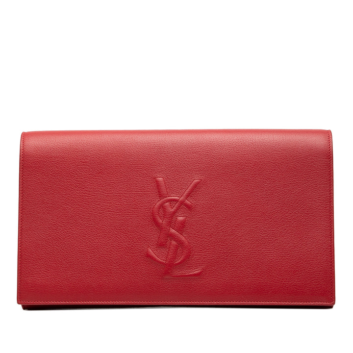 Saint Laurent Large Cuir Belle de Jour Pochette