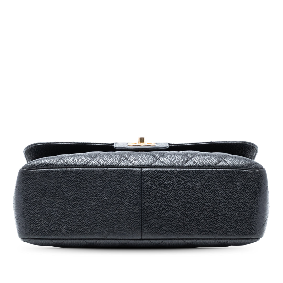 Chanel Jumbo Classic Caviar Double rabat