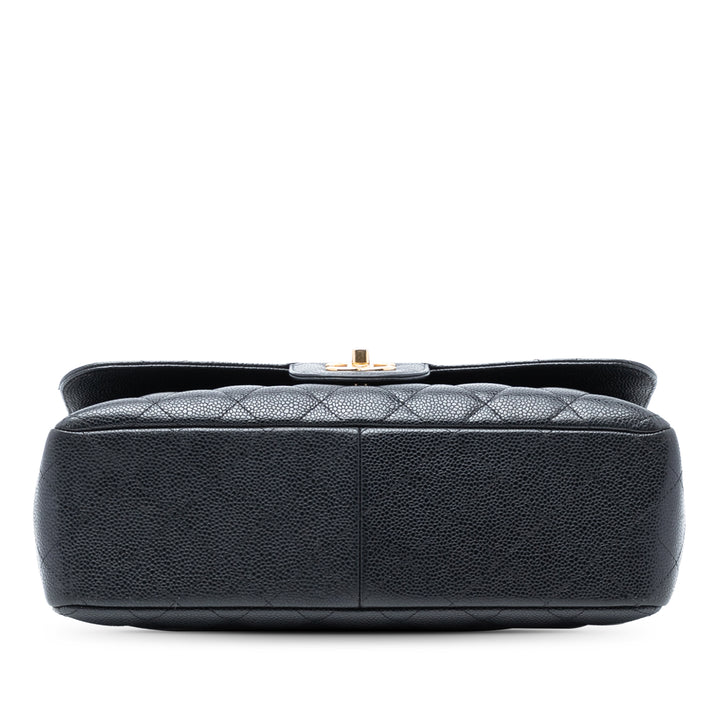 Chanel Jumbo Classic Caviar Double rabat