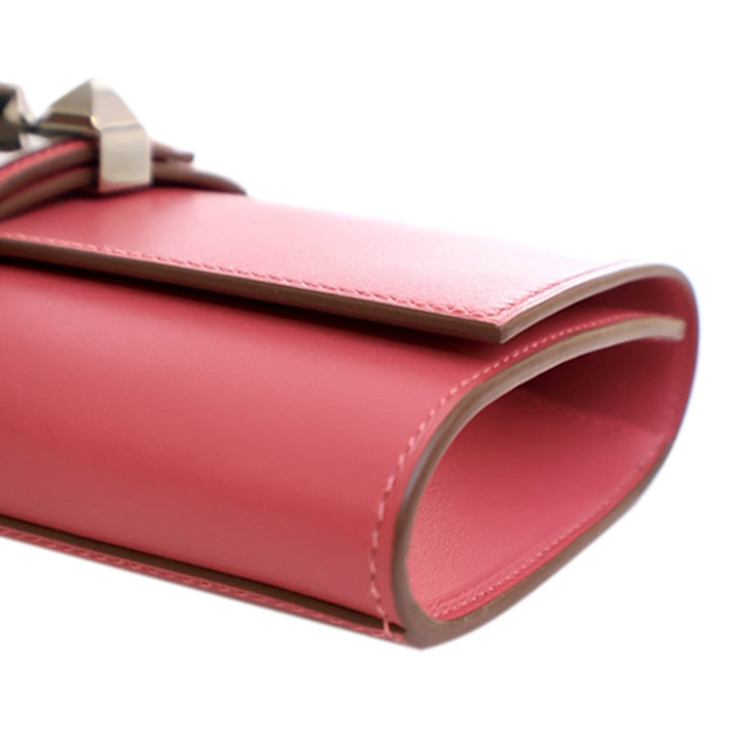 Hermès Tadelakt Medor Pochette 23 Rose